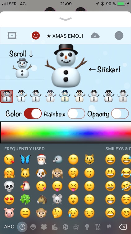 Christmas Emoji • Stickers
