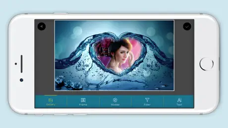 Water Drop Photo Frame
