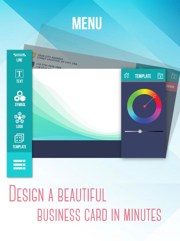 Screenshot #4 pour Business Card Creator & Maker