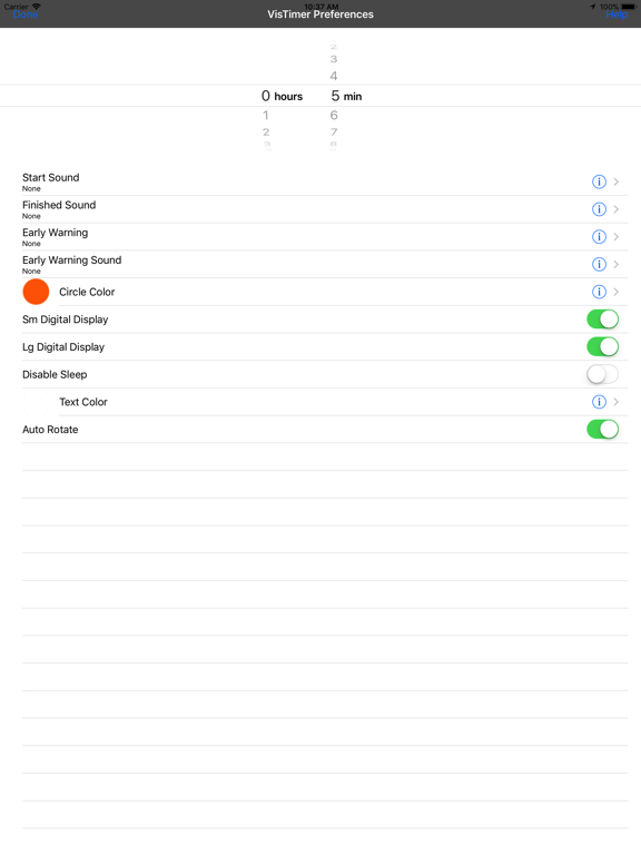 Screenshot #6 pour VisTimerLite