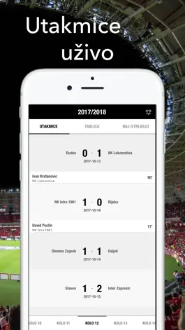 Game screenshot Hrvatska uživo nogomet za HNL mod apk