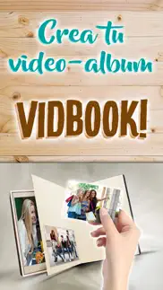 vidbook - foto libro en video iphone capturas de pantalla 1