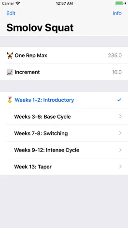 Game screenshot Smolov Squat Program apk