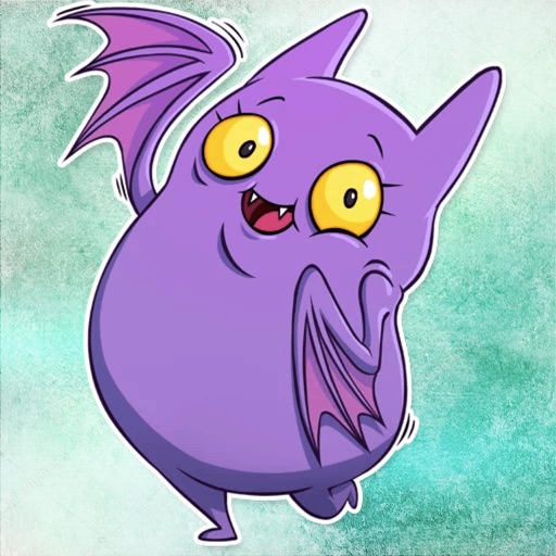 Lovely Batty Stickers icon