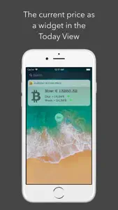 My Bitcoin - Ticker & Widget screenshot #2 for iPhone