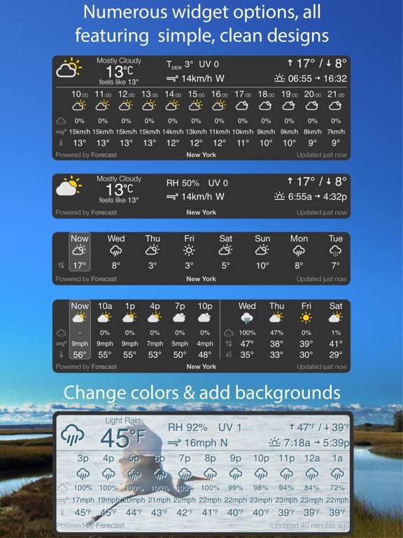 Screenshot #5 pour Widget Météo Simple