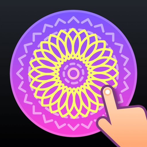 Dancing Wheel - Paint on a spinning wheel icon