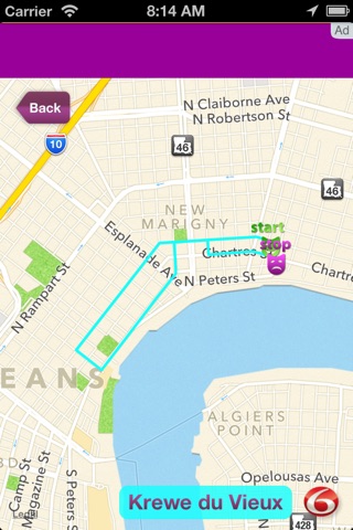 WDSU Parade Tracker screenshot 2