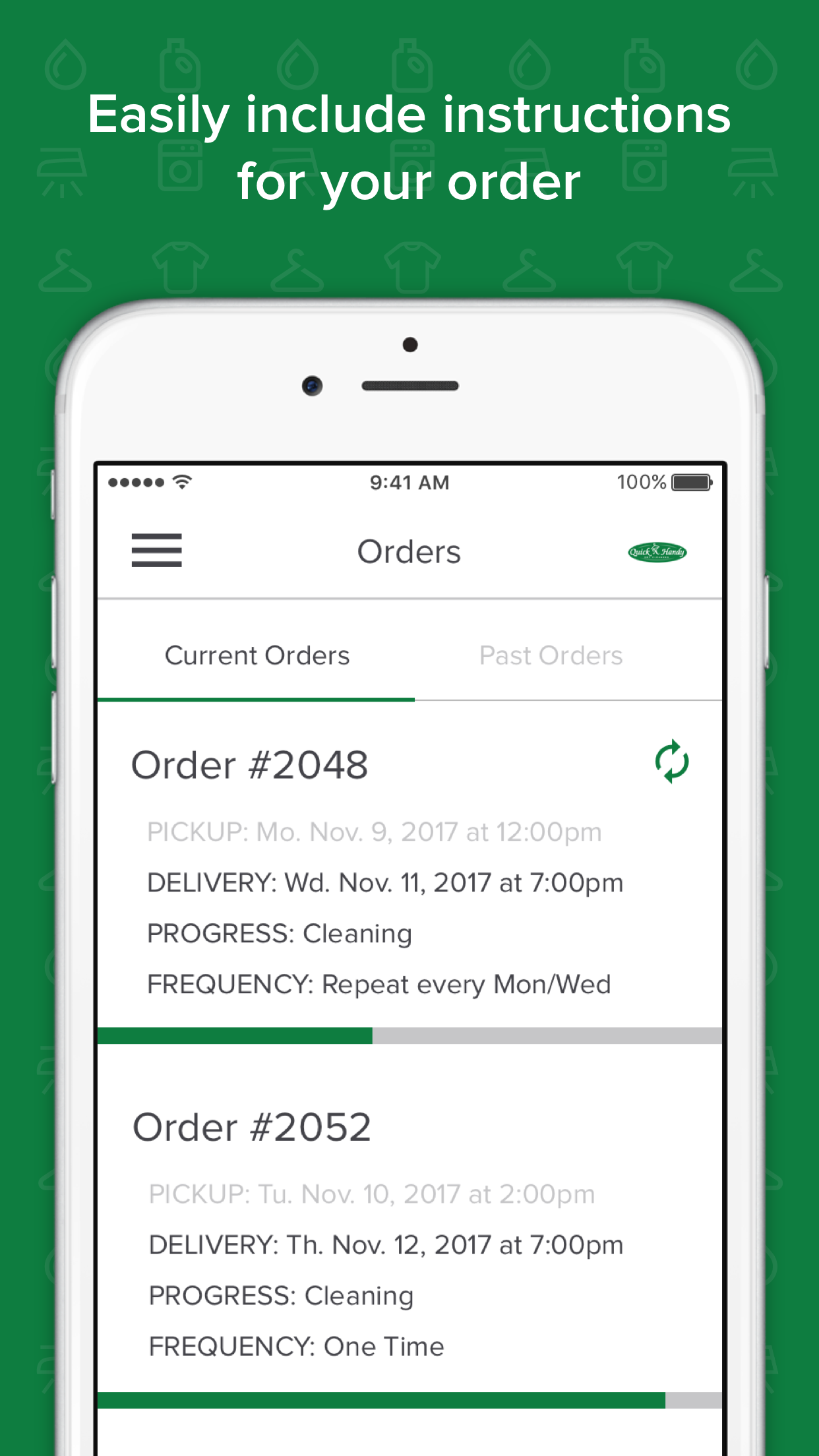 Quick N Handy Cleaners screenshot 3