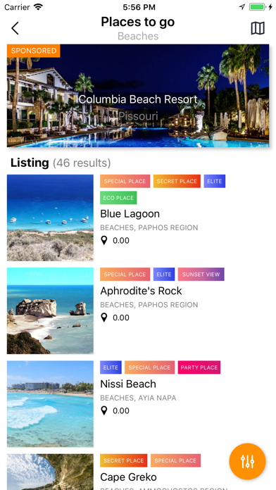 Cyprus Secrets: Travel Guide iPhone screenshot 6 - Travel app