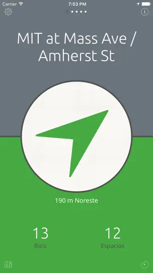 Captura de pantalla de Bicis Boston — Un App De Hubway De Un Click en iPhone 2