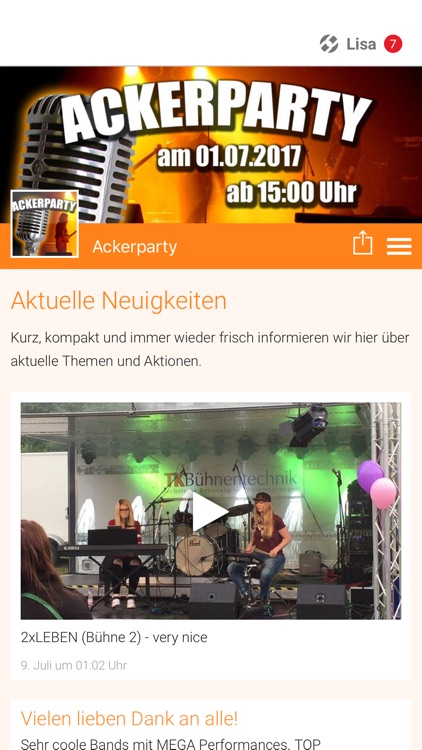 Ackerparty