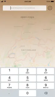 swissgrid coordinates iphone screenshot 1