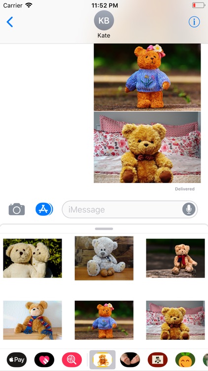 Teddy Bear Sticker Pack screenshot-8