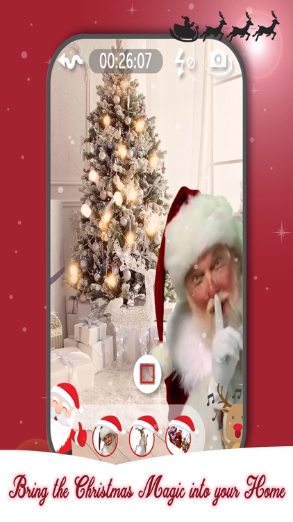 Your video with Santa Claus