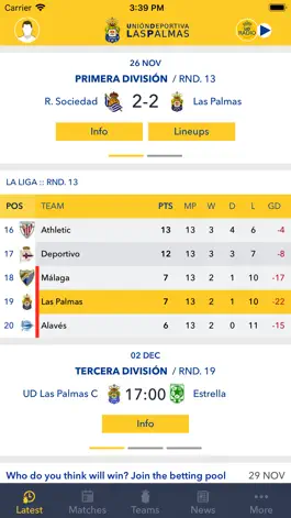 Game screenshot U.D. Las Palmas mod apk
