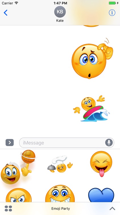 Emoji Party Stickers