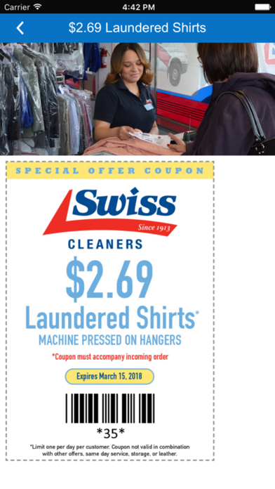 How to cancel & delete Swiss Cleaners from iphone & ipad 4