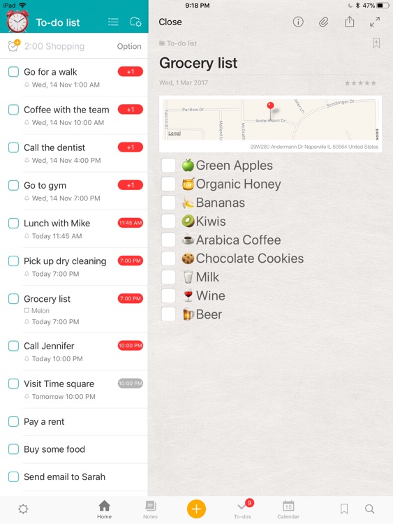 Awesome Note 2 for iPad screenshot-3