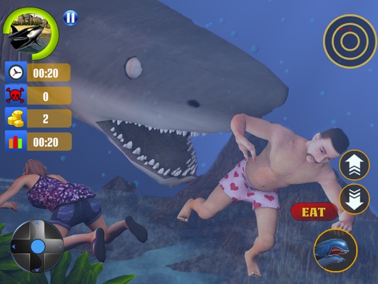 Screenshot #4 pour Blue Whale Simulator Game 3D