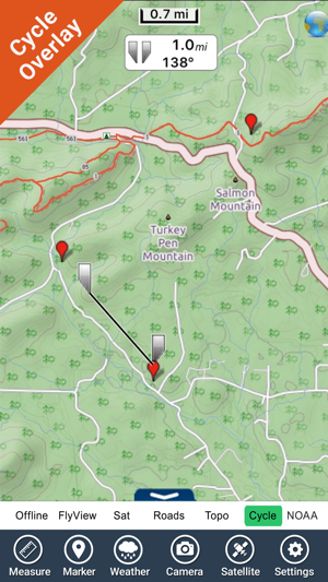 Ouachita National Forest - GPS Map Navigator(圖1)-速報App