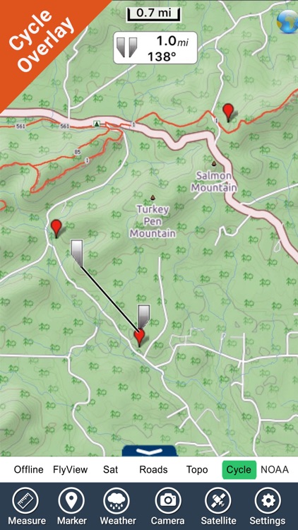 Ouachita National Forest - GPS Map Navigator