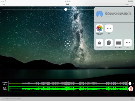 iDub2 iPad screenshot 5 - Photo & Video app