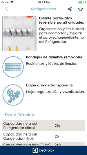 Guía de Productos Electrolux(圖4)-速報App