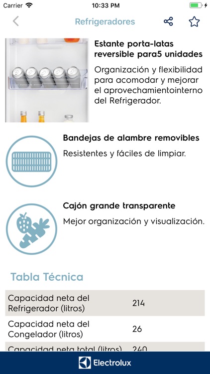 Guía de Productos Electrolux screenshot-3