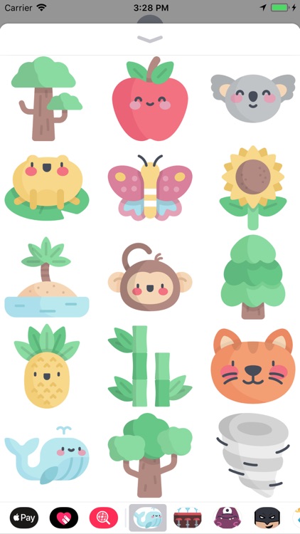 Cute Animals & Nature Sticks