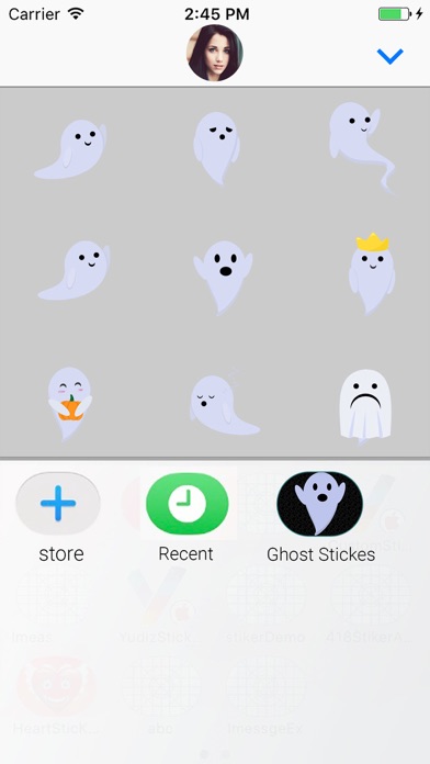 Ghost: Animated Stickers screenshot 4