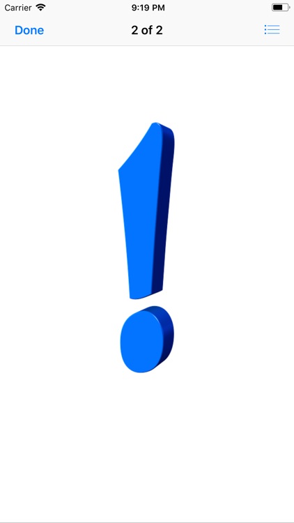 Exclamation Sticker Pack