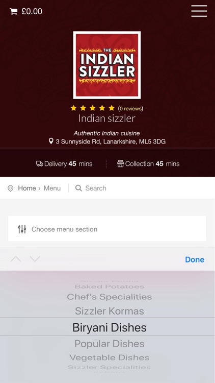 The Indian Sizzler