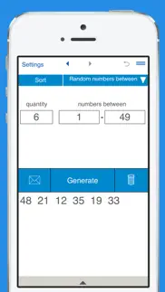 random number generator rng iphone screenshot 3