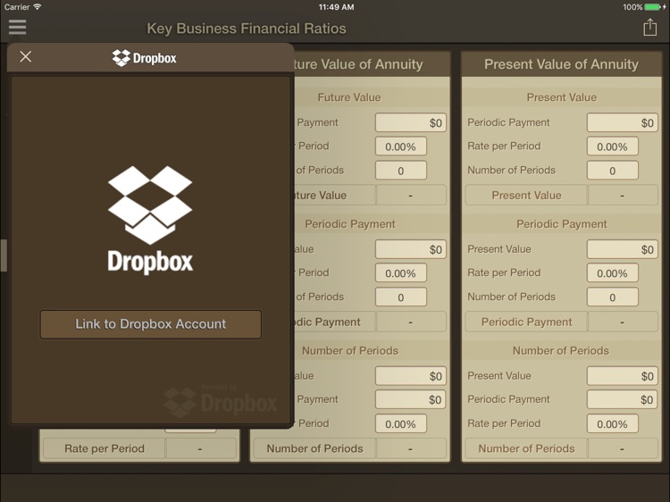 Key Financial Ratios