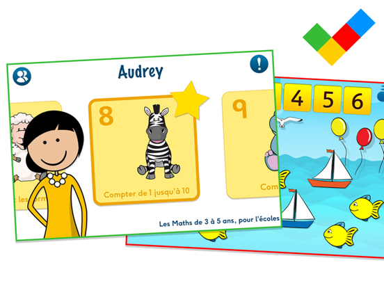 Screenshot #4 pour Les maths, 3 à 5, pour l'école