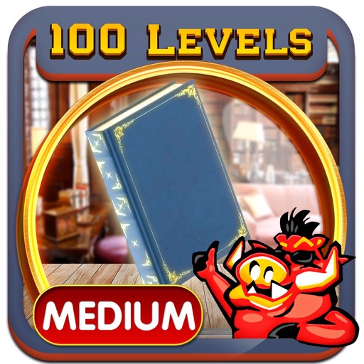 Private Library Hidden Objects Icon