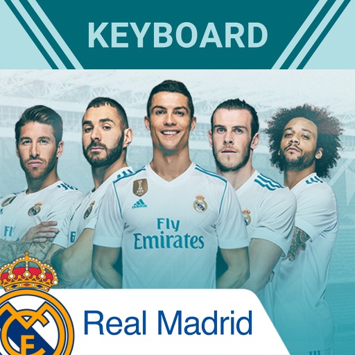 Real Madrid CF Official Keyboard iOS App
