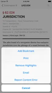 Texas Transportation Code (LawStack Series) screenshot #3 for iPhone