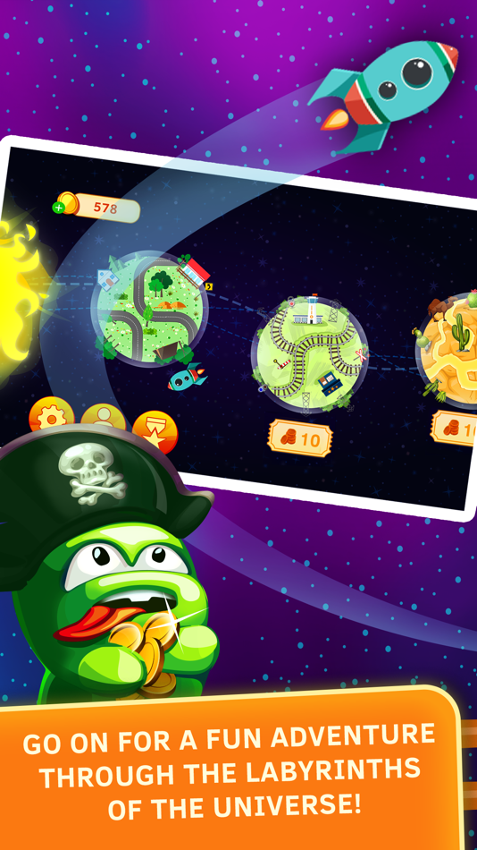 #1. Little ghost maze game (iOS) 由: Bergia Inc