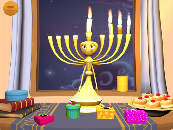 My Menorah 4 Chanukah iPad screenshot 5 - Education app