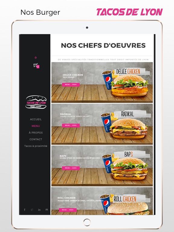 Screenshot #5 pour Tacos de Lyon - Fast Food