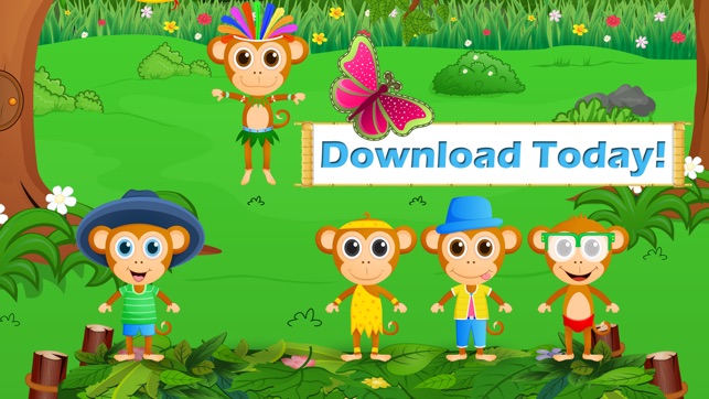 Five Little Monkeys Jumping(圖4)-速報App