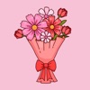 Valentine's Bouquet Stickers