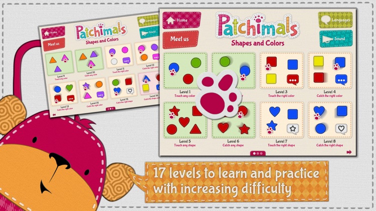 Patchimals - Shapes and colors