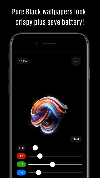 OLEDify Pure Black Wallpapers screenshot-4