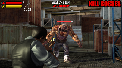 Screenshot #2 pour Zombie Survival: Combat Game