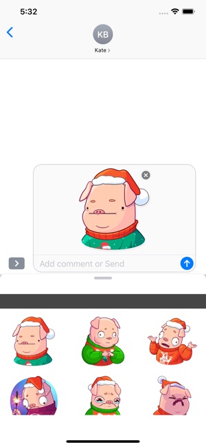 Mr. Piggy stickers pack(圖3)-速報App