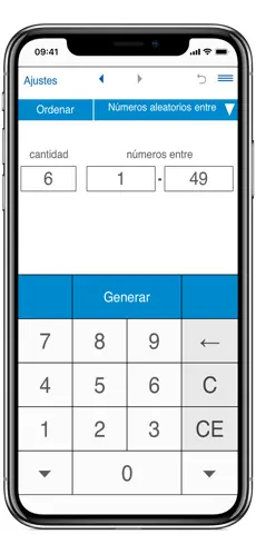 Captura 1 Generador de número aleatorio iphone
