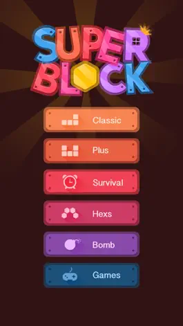 Game screenshot Super Block Classic Brick and Hexagon mod apk
